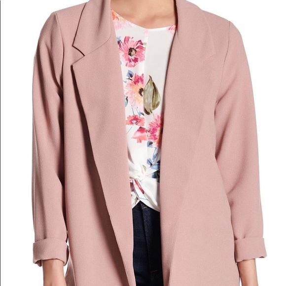 lush crepe blazer